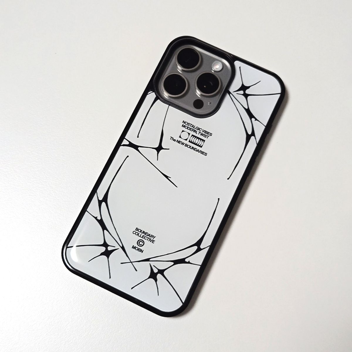 메모리즈바운더리(MEMORIESBOUNDARY) The New Boundaries Phone Case (WH)(Epoxy)