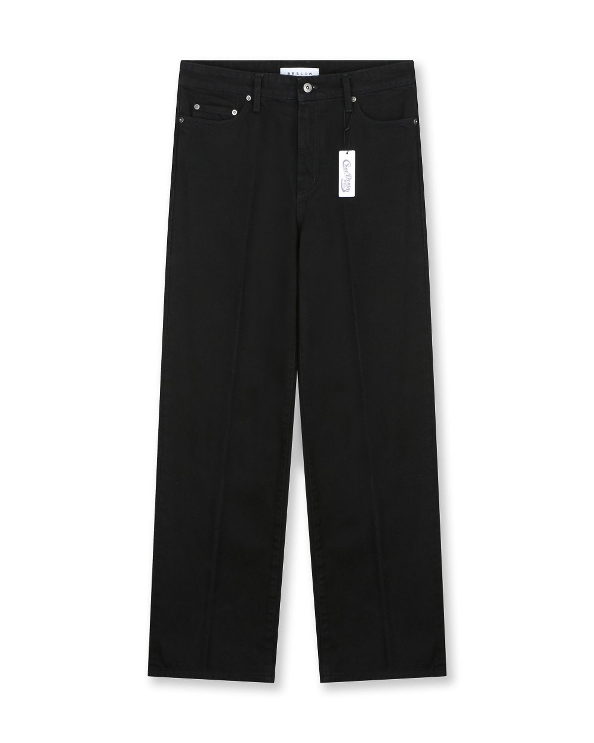 비슬로우(BESLOW) CONE MILL STRAIGHT LEG JEAN BLACK