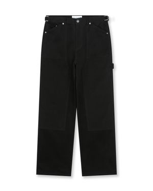 [비슬로우X데릭]PAINTER PANTS BLACK