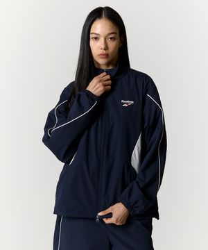 리바이벌 스트레치 윈드 브레이커 - 네이비