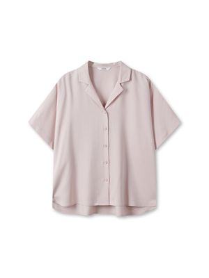 여성) 레이온 카바나 반팔 블라우스_MSF2WC2021