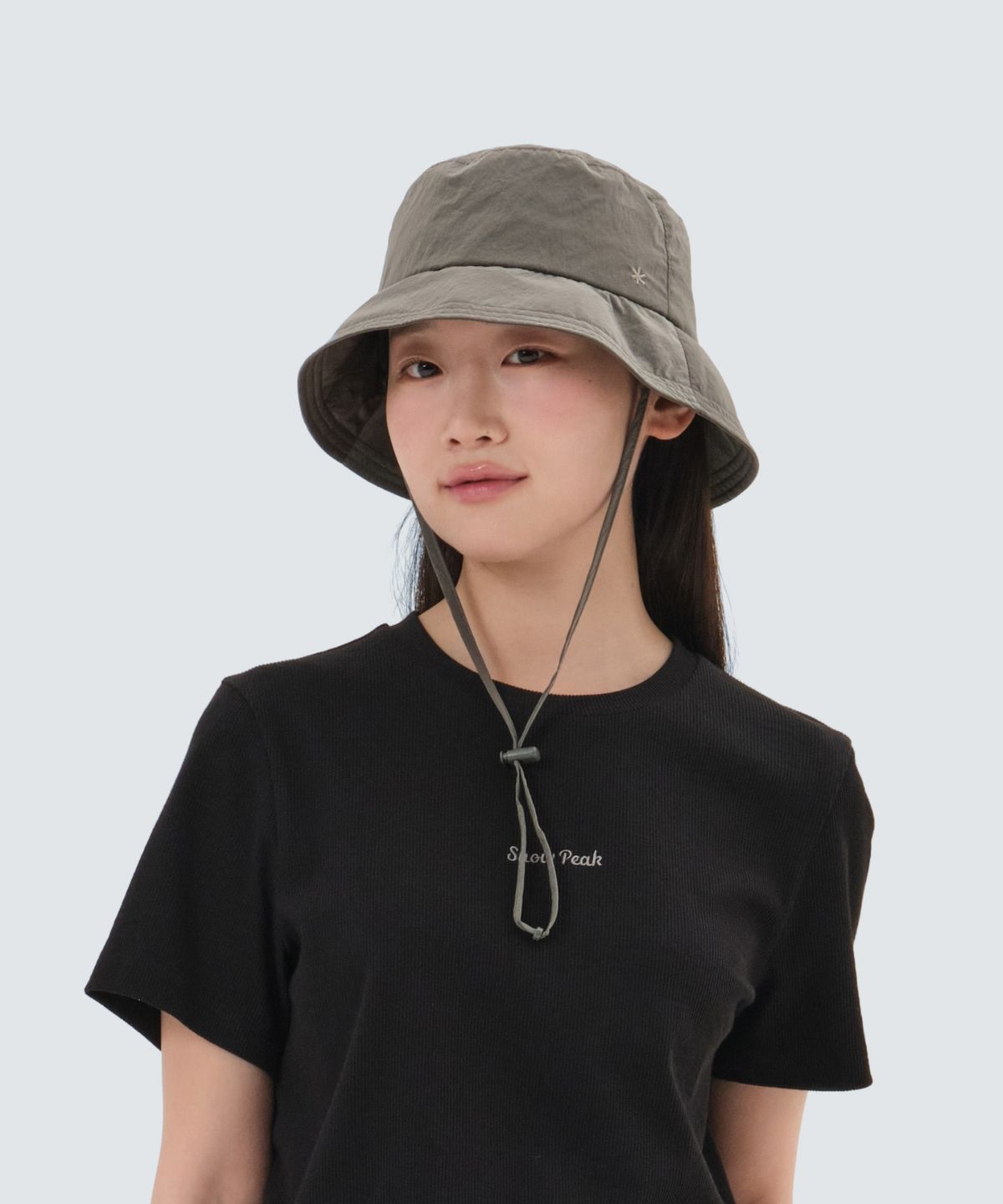 스노우피크 어패럴(SNOWPEAK APPAREL) 브라이트 여성 햇 (S25SWFHA78) Dark Khaki