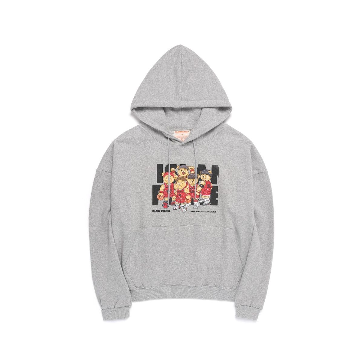 아일랜드 프로젝트(ISLAND PROJECT) Slam Bear Hoodie - Gray