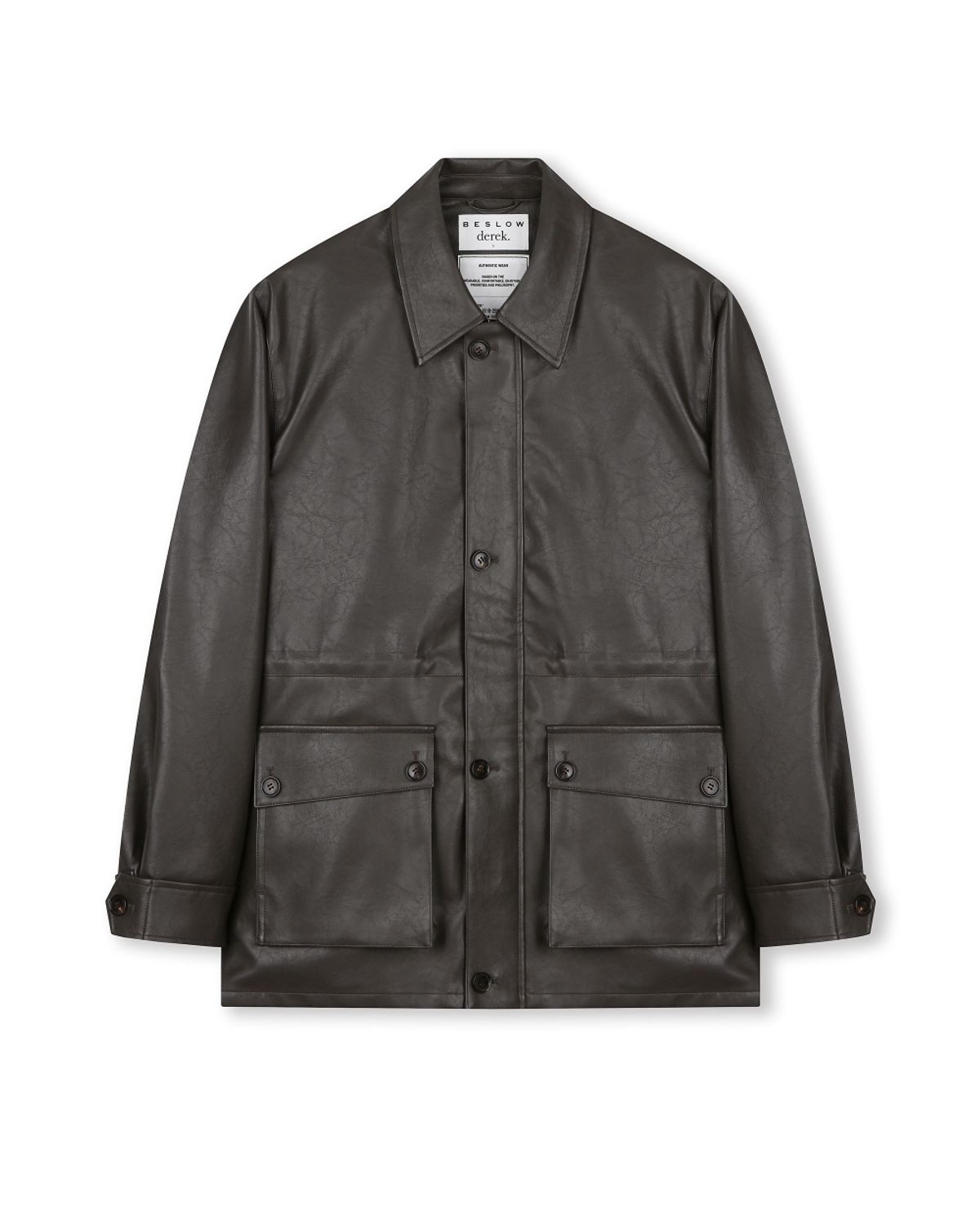 비슬로우(BESLOW) [비슬로우X데릭]HERITAGE HUNTING JACKET DARK MOCHA