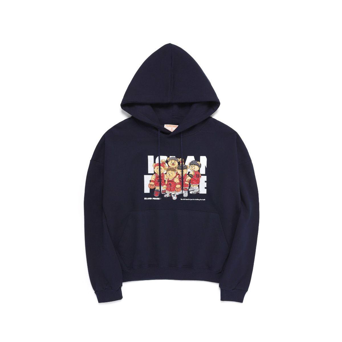 아일랜드 프로젝트(ISLAND PROJECT) Slam Bear Hoodie - navy
