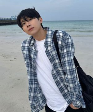 [ON]체크 오버핏 긴팔 셔츠 - 3color