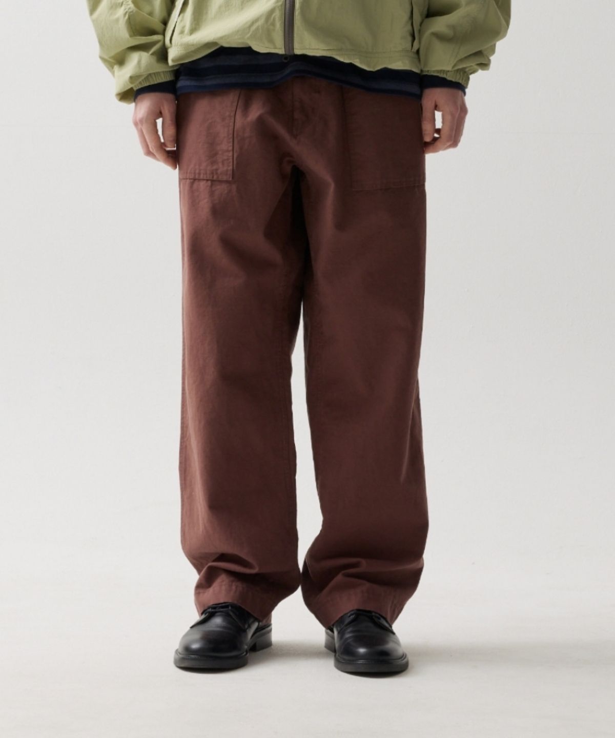 네이머클로딩(NAMERCLOTHING) 25SS RUGGED FATIGUE PANTS BUGUNDY