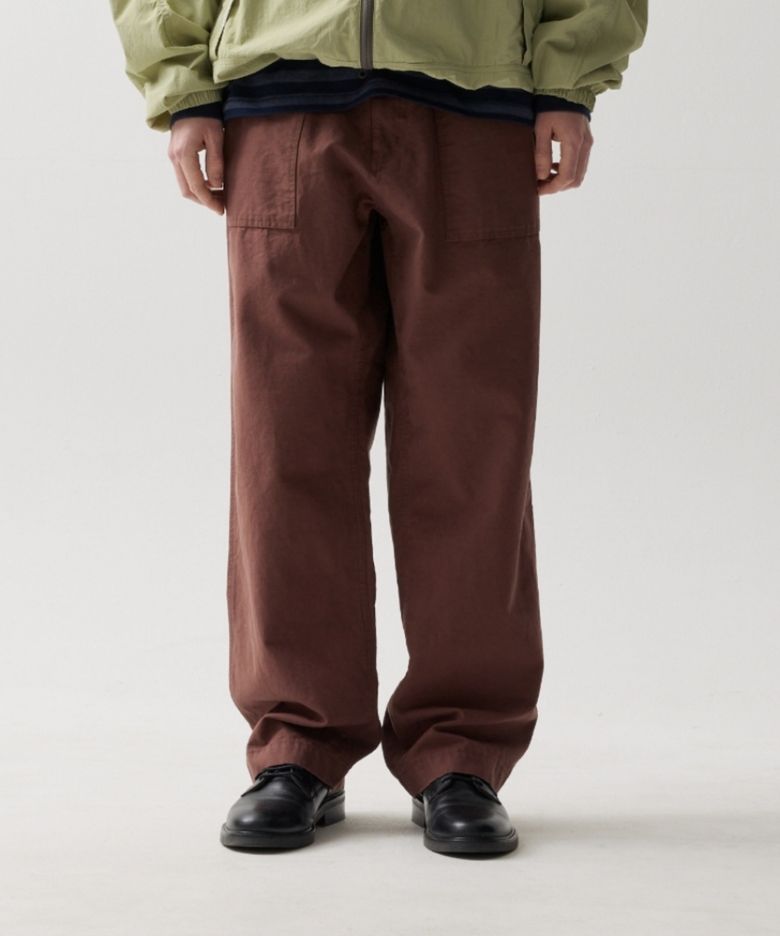 25SS RUGGED FATIGUE PANTS BUGUNDY