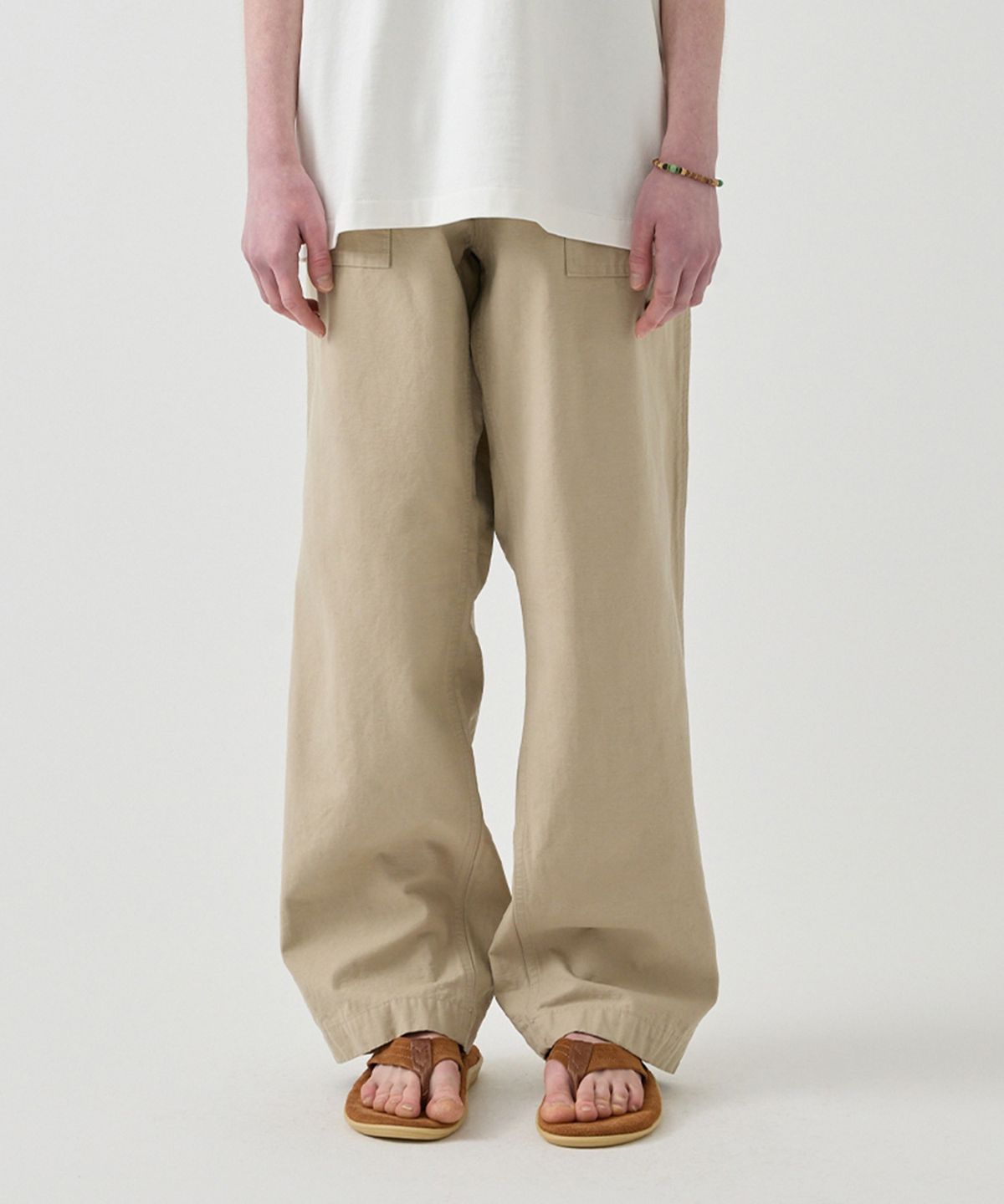 네이머클로딩(NAMERCLOTHING) 25SS RUGGED FATIGUE PANTS BEIGE