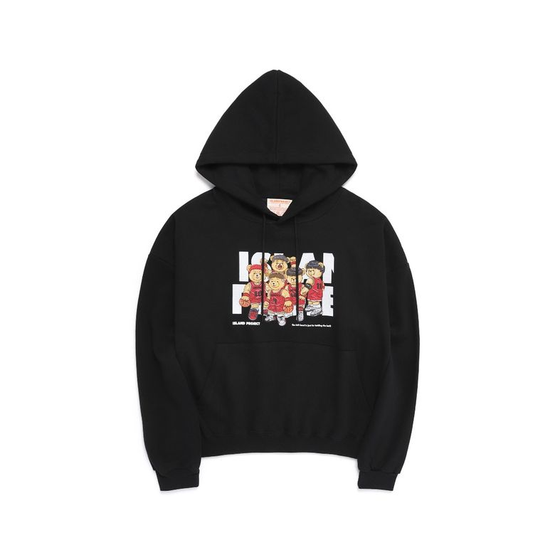 Slam Bear Hoodie - black