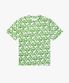 AIR DRY GRAFFITI LOGO TEE-GREEN