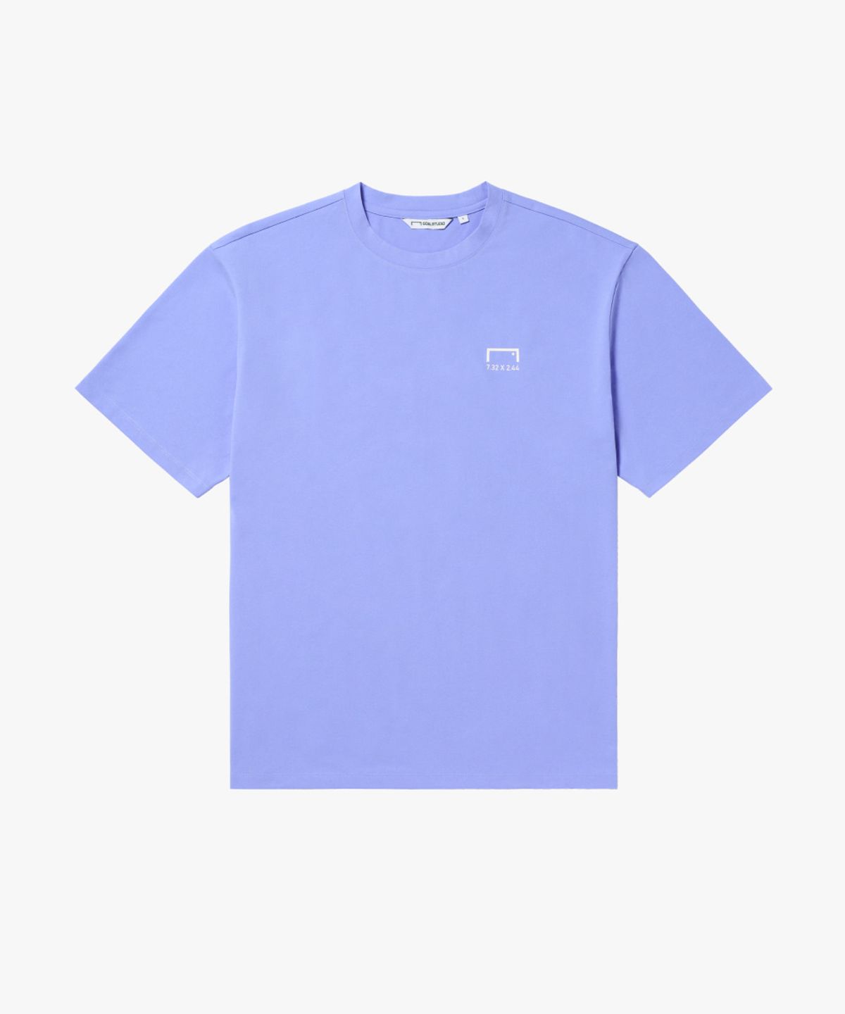 골스튜디오(GOALSTUDIO) AIR DRY GRAFFITI LOGO TEE-VINTAGE BLUE