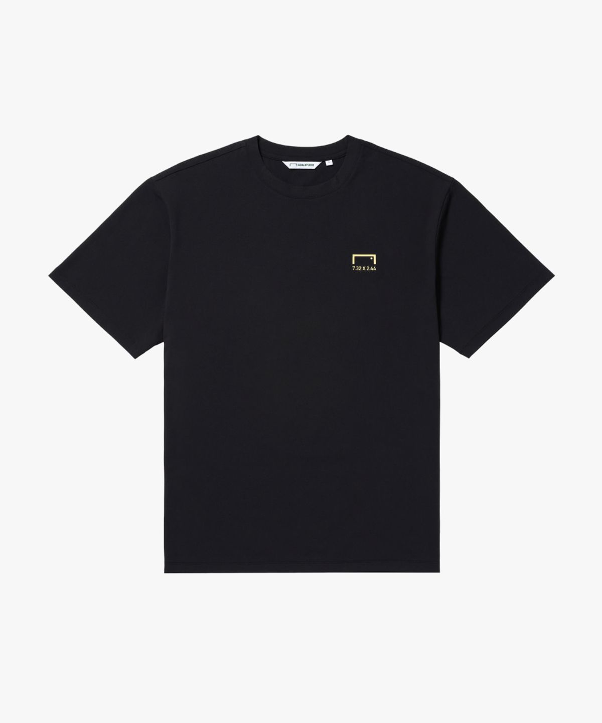 골스튜디오(GOALSTUDIO) AIR DRY GRAFFITI LOGO TEE-BLACK