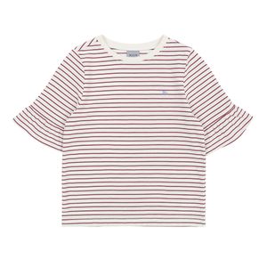 BZ18TS02RD 레드 스트라이프 티셔츠