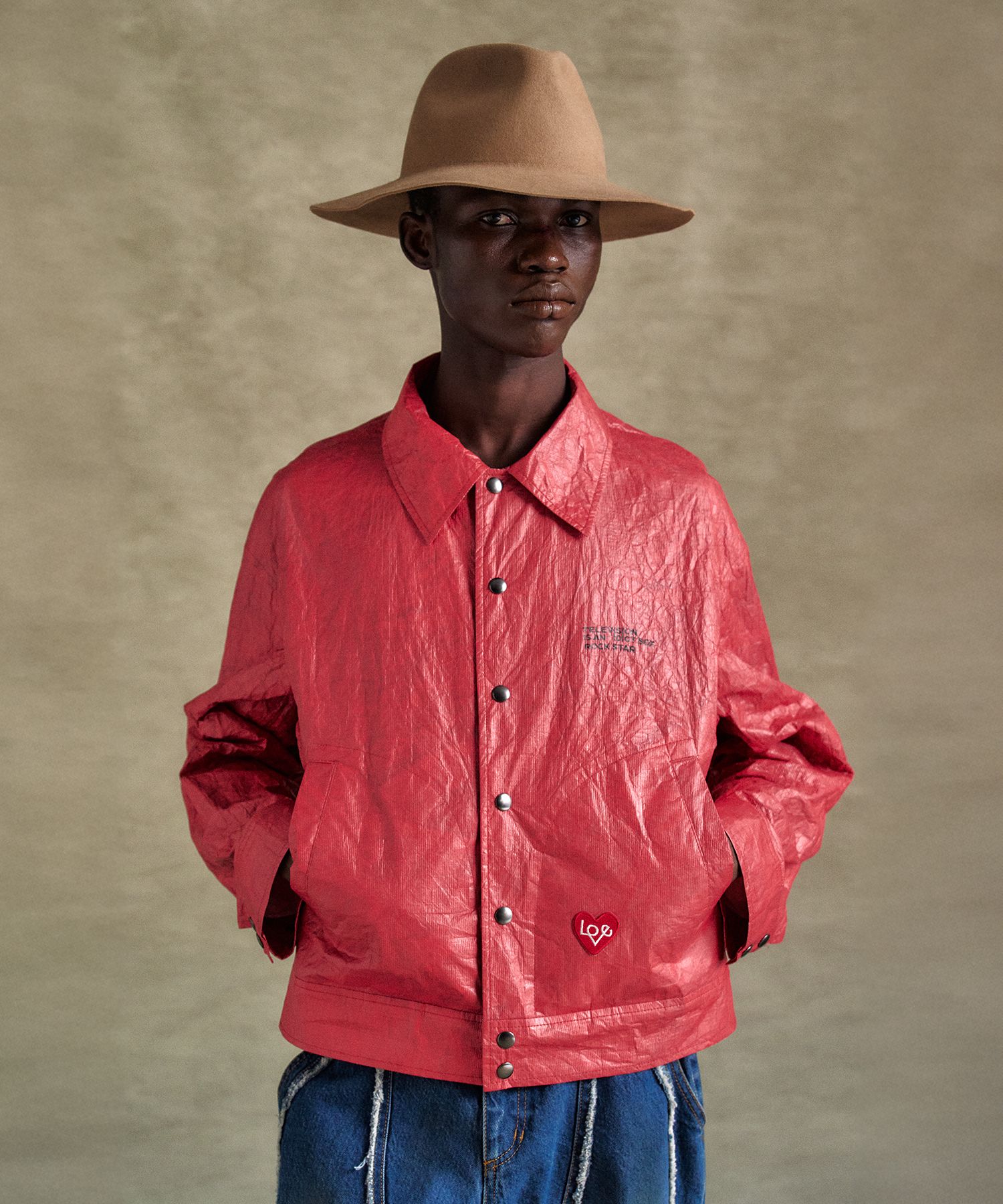 MUSINSA | ANDERSSON BELL Unisex Guitarist Print Tyvek Jacket