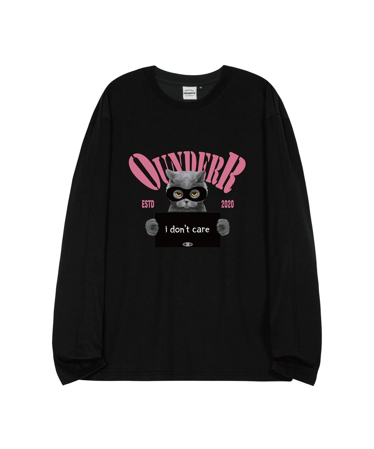 오언더알(OUNDERR) THUG_오버핏_롱_슬리브 [블랙]