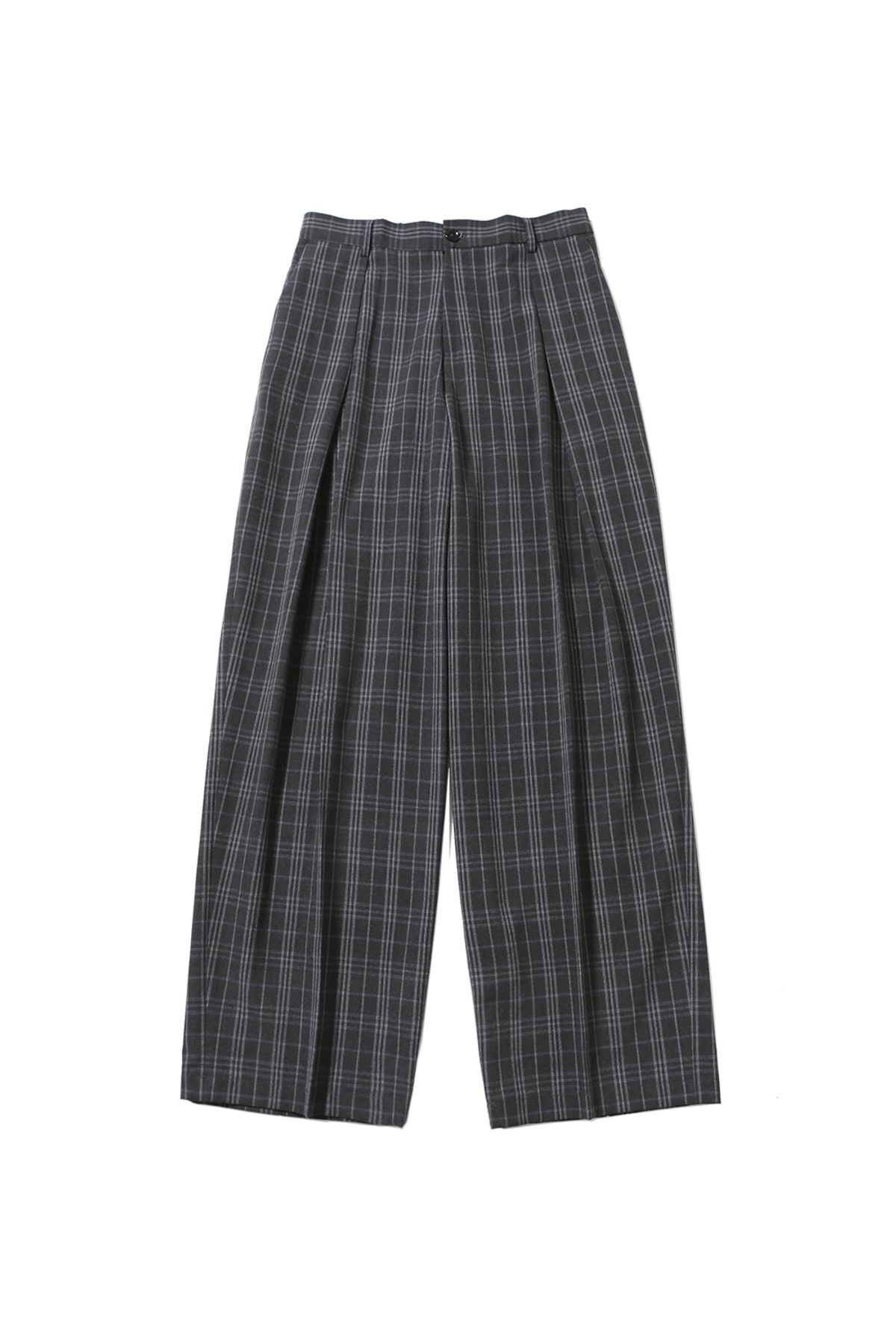 발루트(BALLUTE) DRAPE STRIDE CHECK PANTS