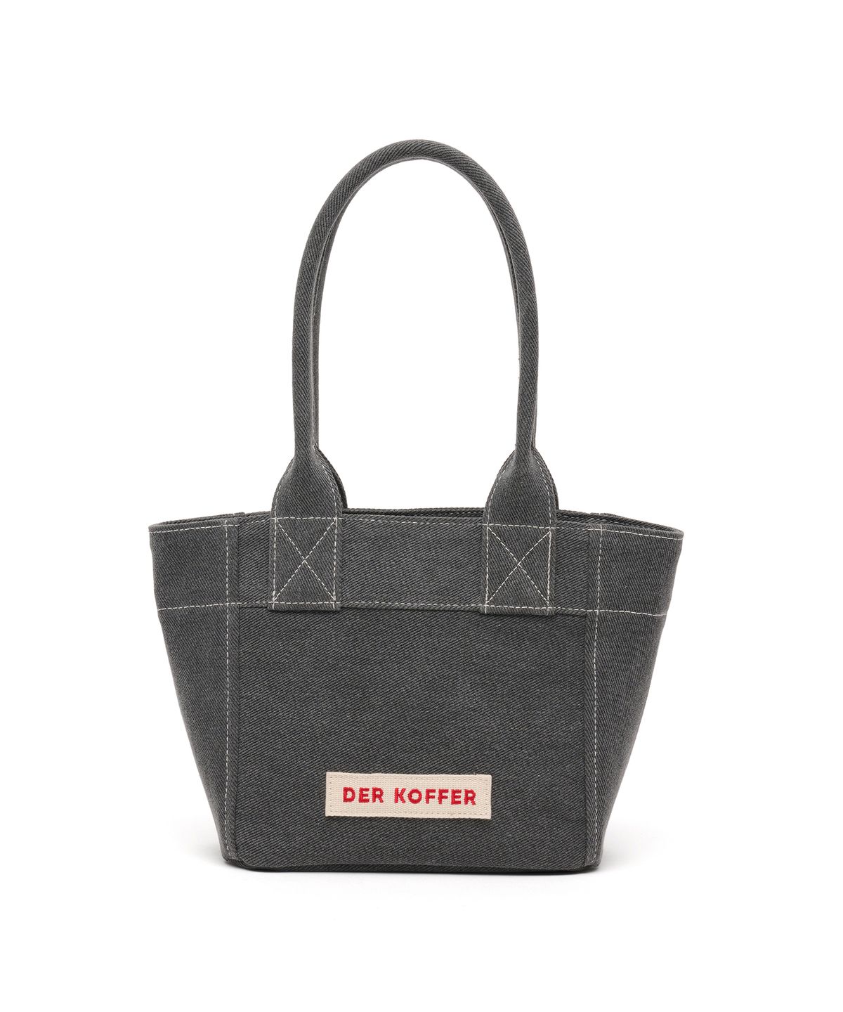 델코퍼(DER KOFFER) SHOPPER VINTAGE [CHARCOAL]-MINI