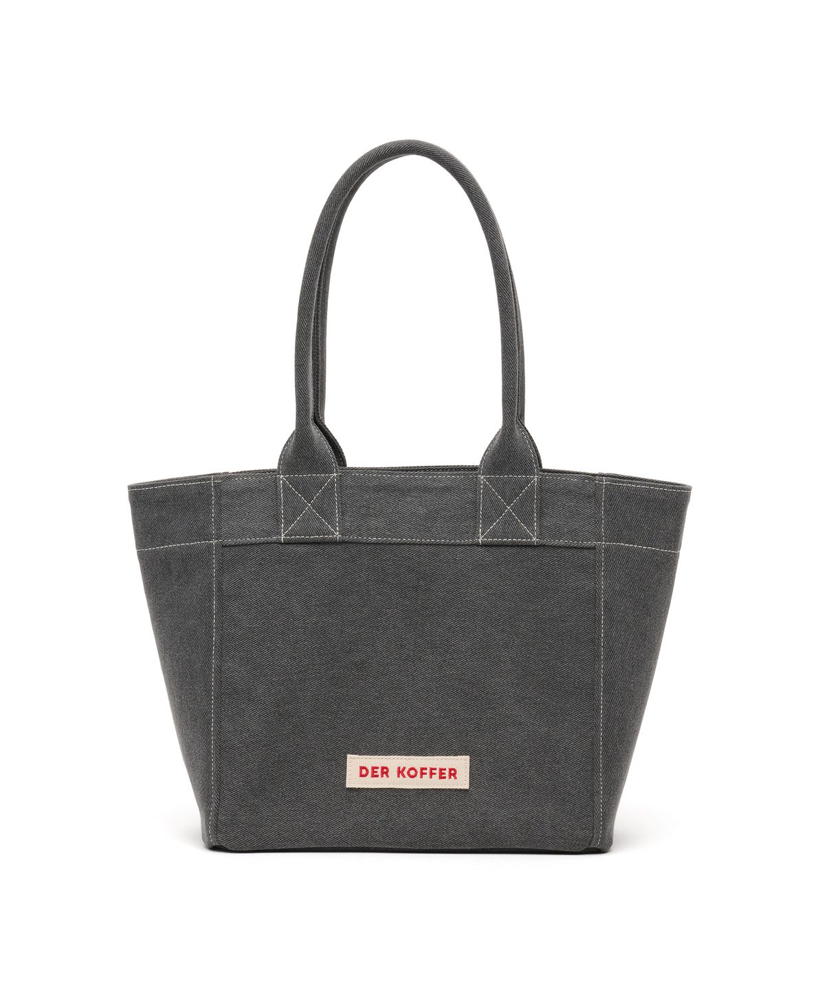 델코퍼(DER KOFFER) SHOPPER VINTAGE [CHARCOAL]-MEDIUM