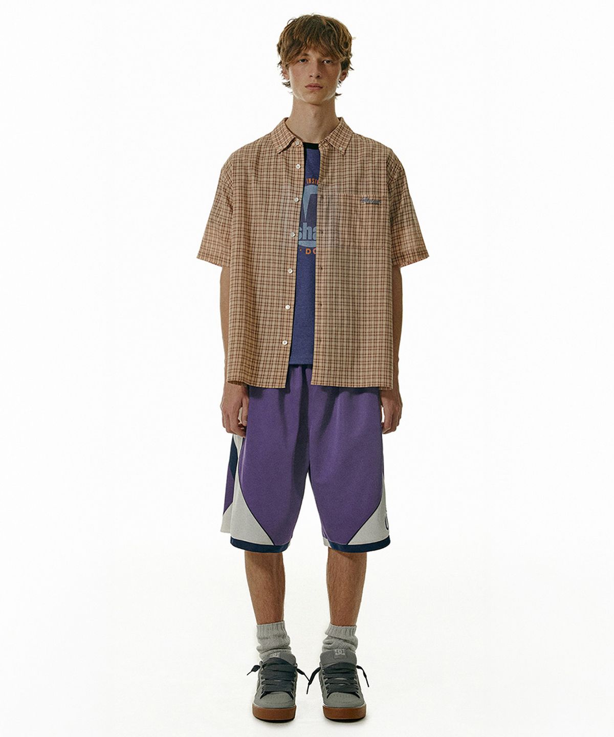 테켓(TEKET) Up Shorts Purple