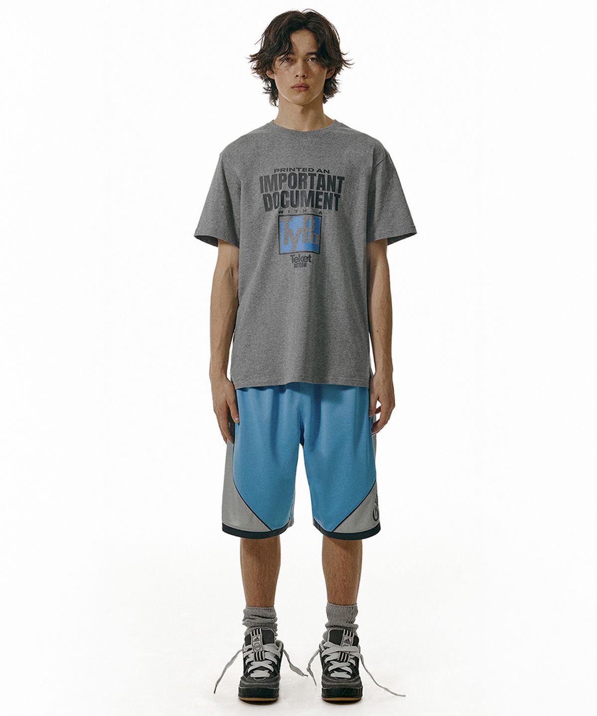 테켓(TEKET) Up Shorts Sky Blue