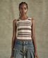 헤어 브래이드 스트라이프 탱크 탑 atb1263w(BEIGE)
