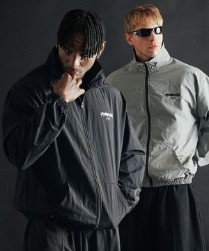 [2PACK] 루즈핏  나일론  바람막이 윈드브레이커 집업 (3COLOR)