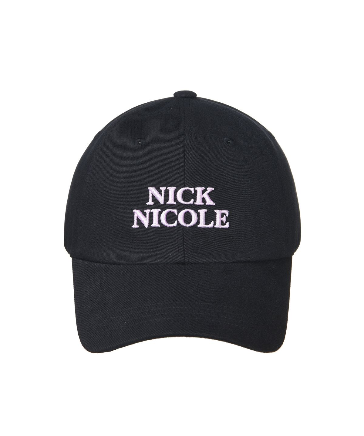 닉앤니콜(NICK&NICOLE) MINI ORIGINALS NICOLE BALL CAP_BLACK PINK