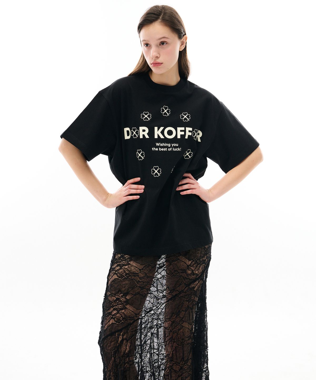 델코퍼(DER KOFFER) WHEEL CLOVER T [BK-IV]