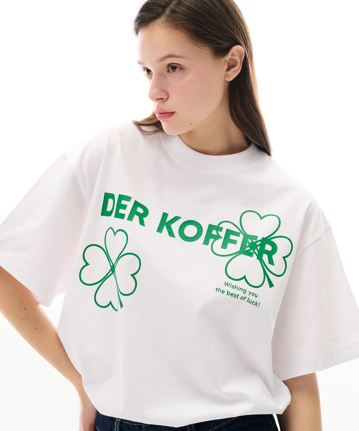 델코퍼(DER KOFFER) TWIN CLOVER T [WH-GR]
