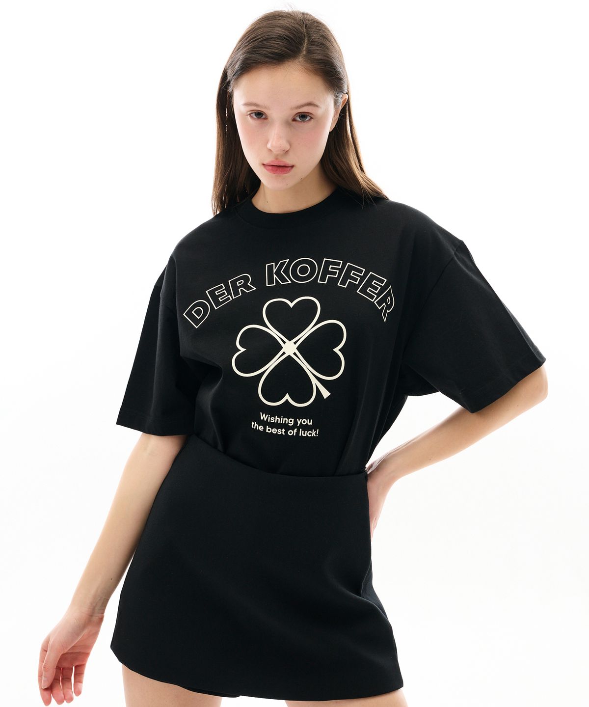 델코퍼(DER KOFFER) CLASSIC CLOVER T [BK-IV]