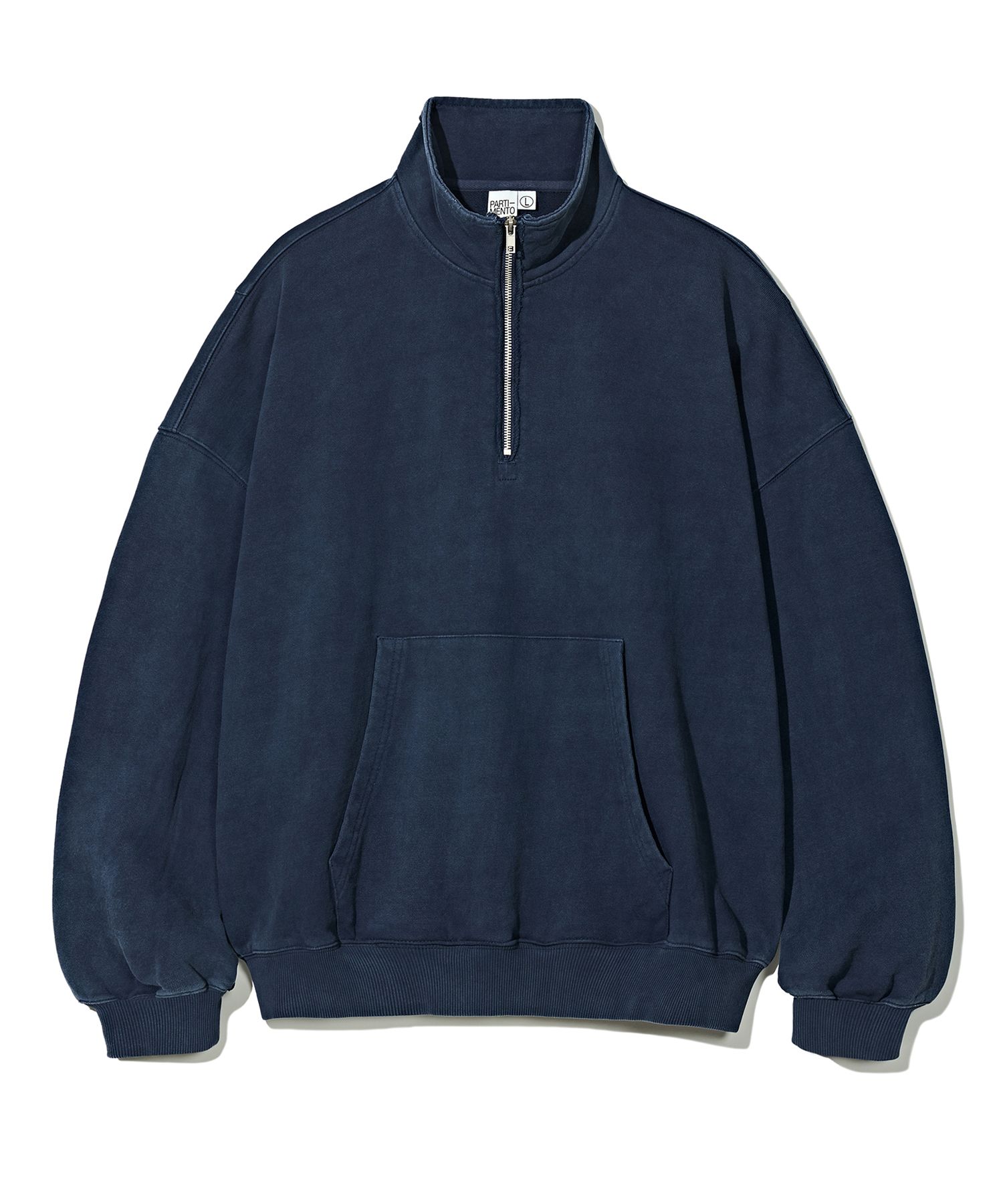 【PARTIMENTO】 VTG Washed Half Pullover Sweatshirts / 追跡付 PARTIMENTO