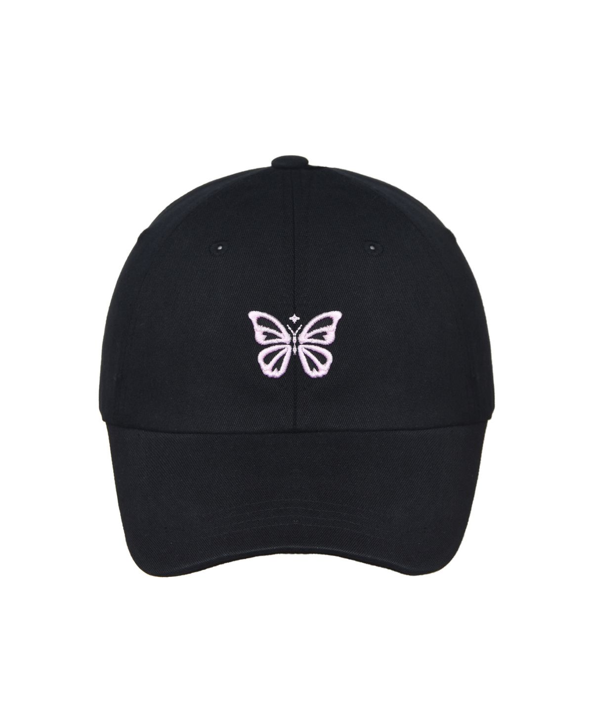 닉앤니콜(NICK&NICOLE) MINI BUTTERFLY BLINK BALL CAP_BLACK PINK