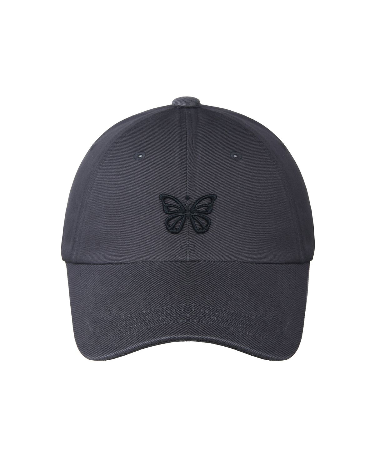 닉앤니콜(NICK&NICOLE) MINI BUTTERFLY BLINK BALL CAP_CHARCOAL BLACK