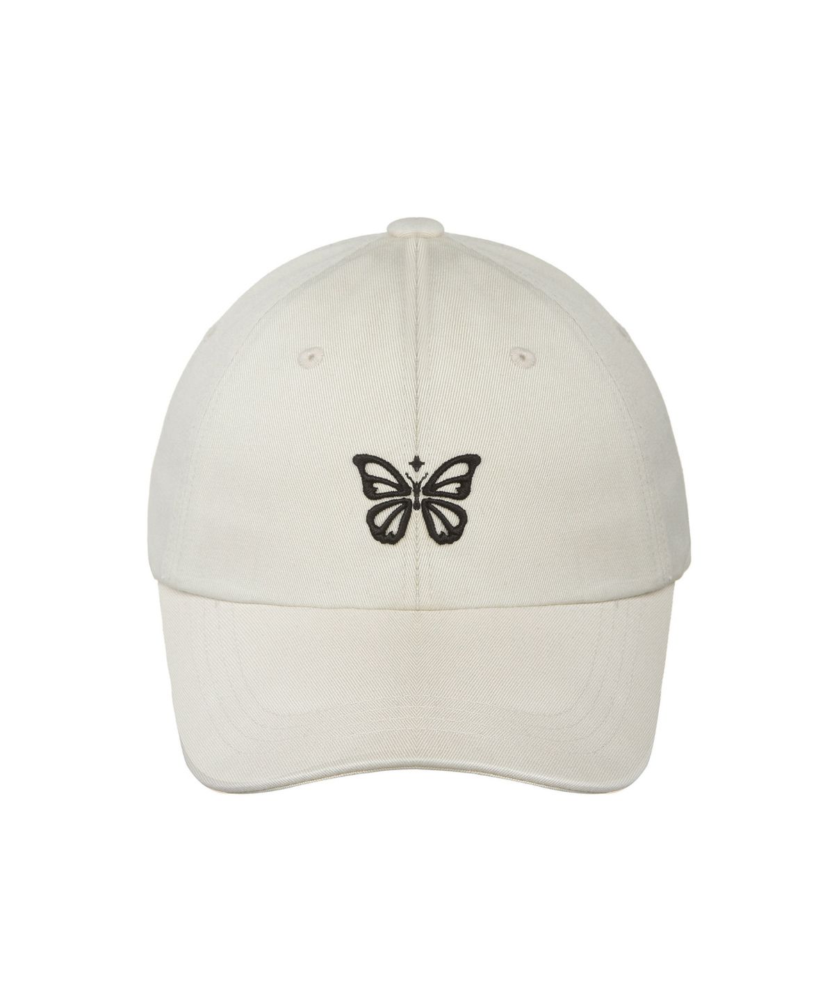 닉앤니콜(NICK&NICOLE) MINI BUTTERFLY BLINK BALL CAP_LIGHT BEIGE
