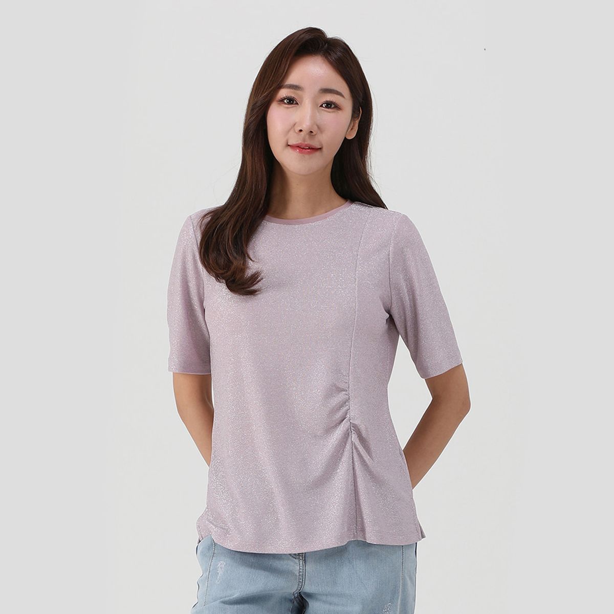 피에이티(PAT) 메쉬배색 메탈 티셔츠_1I45388