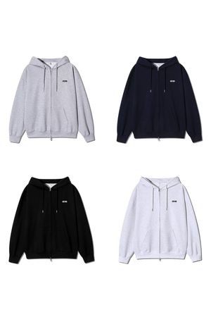 CRMS 이중지 후드집업