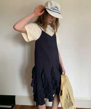 Ruffle Layered Dress (2colors)