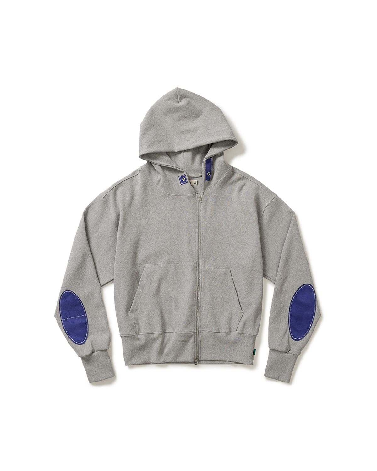 카락터(KARACTOR) Writer hooded zip-up / Melange gray