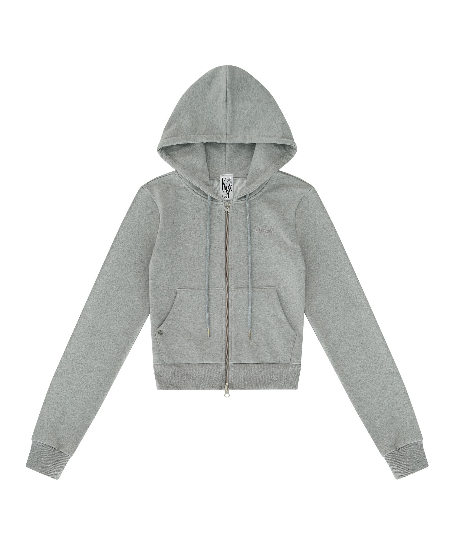 [Kashiko] Yantra Slim Hood Zip-up /追跡付 MUSINSA公式 | KASHIKO Yantra Slim Hood Zip-up Gray