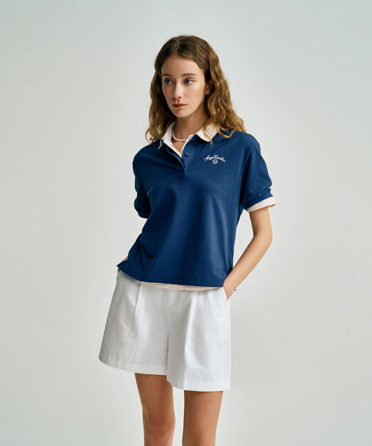 세르지오 타키니(SERGIO TACCHINI) W 타키니 모던 폴로 (Navy)