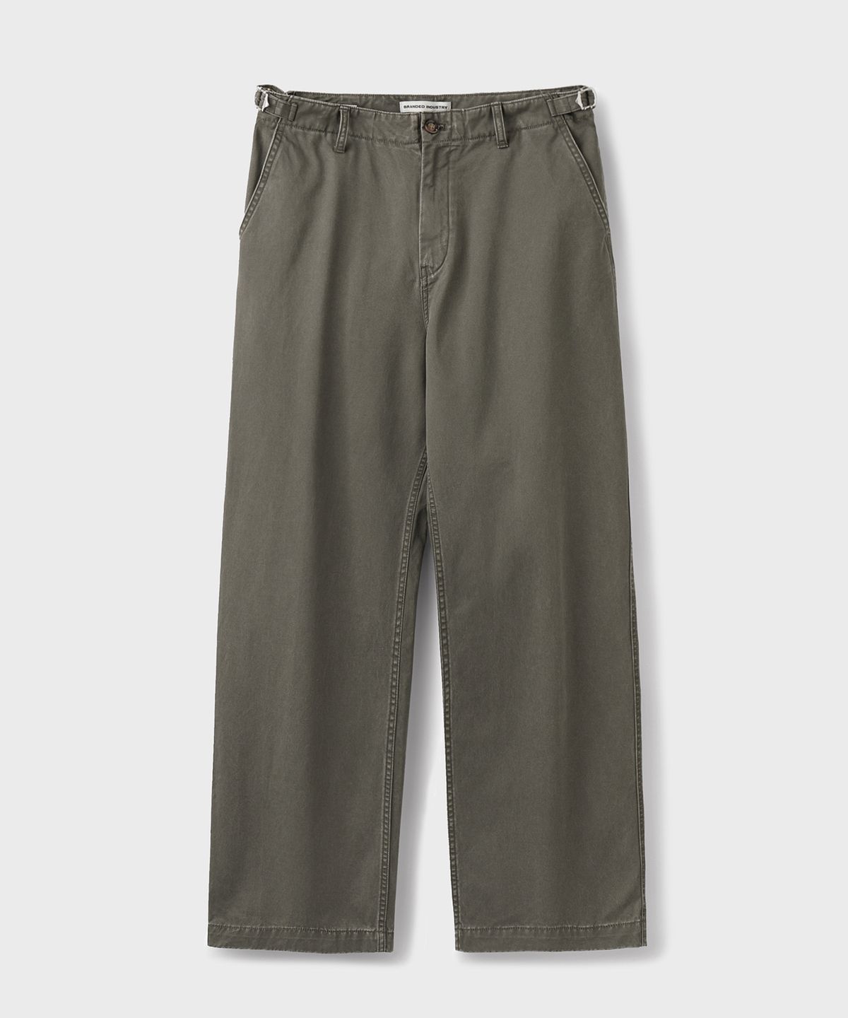브랜디드(BRANDED) WEEKEND CHINO PANTS (DUSTY OLIVE)