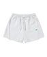 W TAG SWEAT SHORTS - ASH