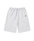 TAG SWEAT SHORTS - ASH
