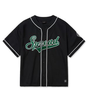 SPREAD BASEBALL JERSEY - BLACK