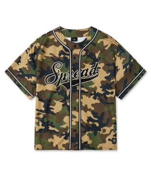 SPREAD BASEBALL JERSEY - KHAKI