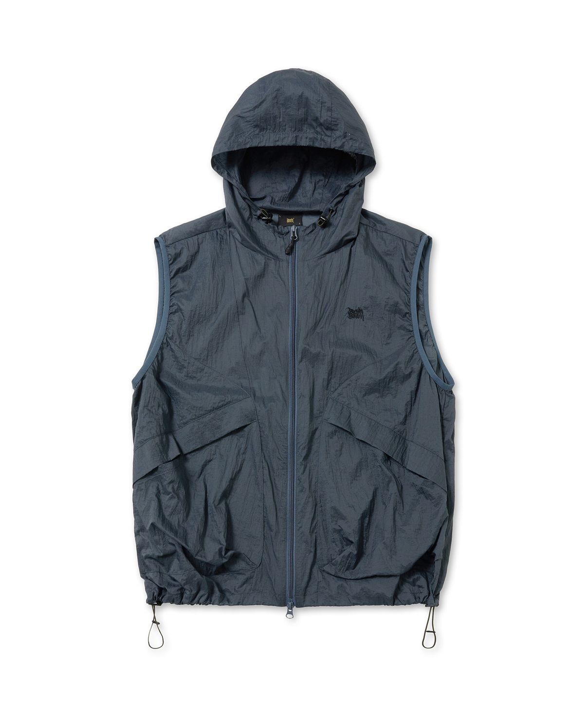 브라운브레스(BROWNBREATH) TAG NYLON HOOD VEST - KHAKI