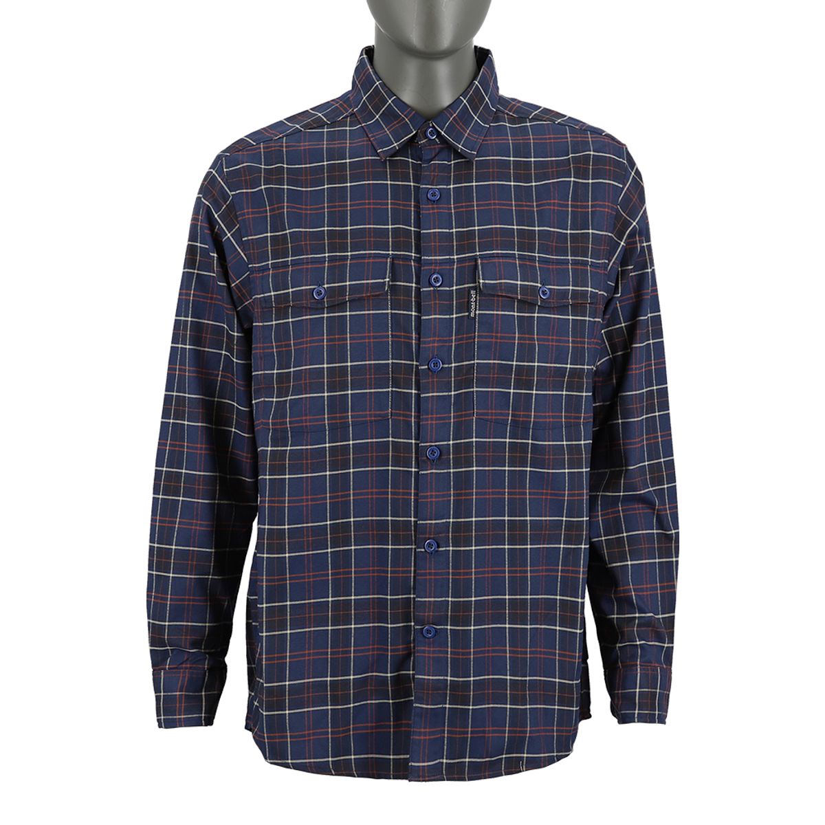 몽벨(MONTBELL) 위크론 O.D. 셔츠 남 ROYAL BLUE JBWXSMTS083