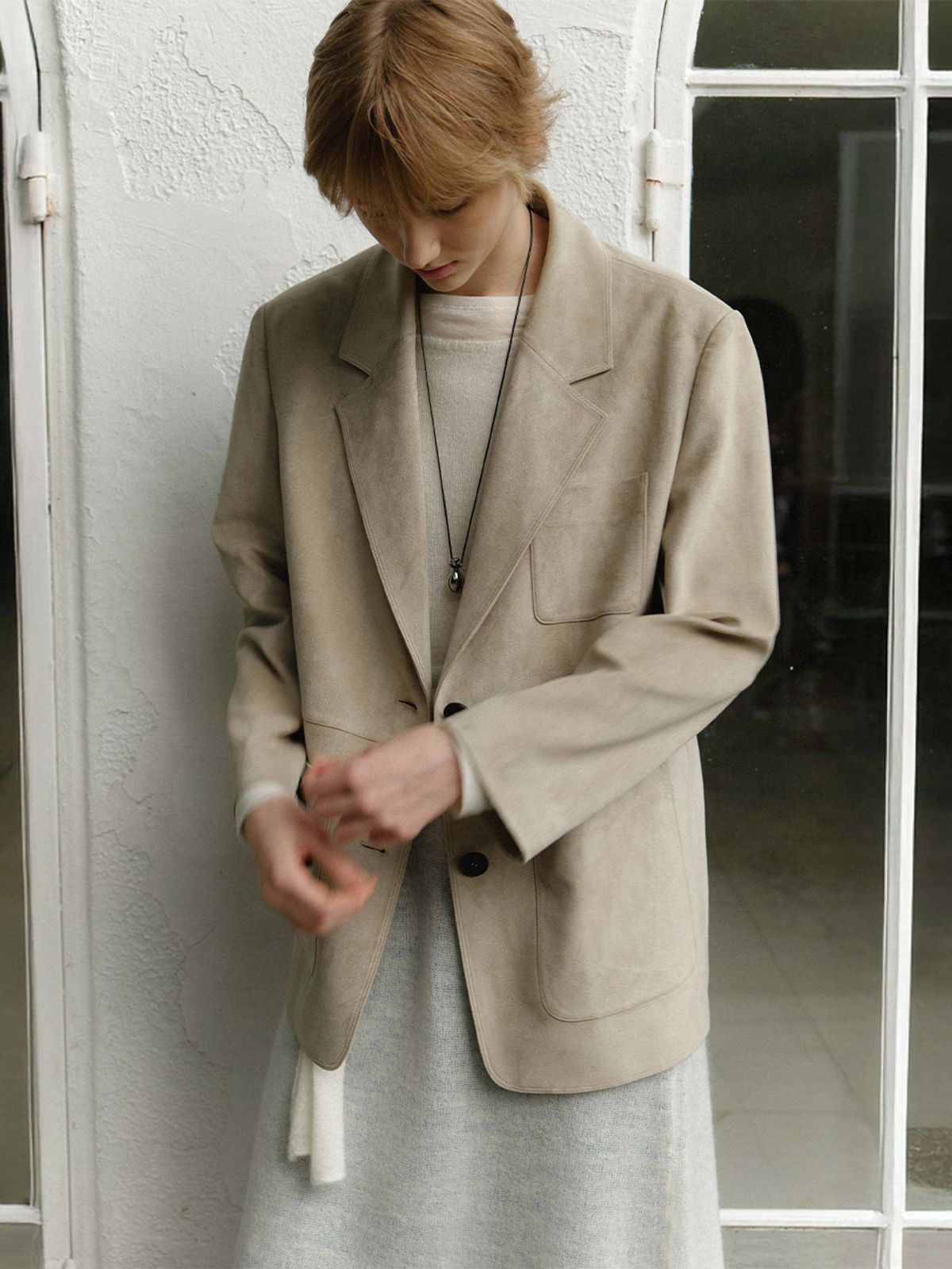 온앤온(ON&ON) 스웨이드 자켓 NEL5XJ809_97