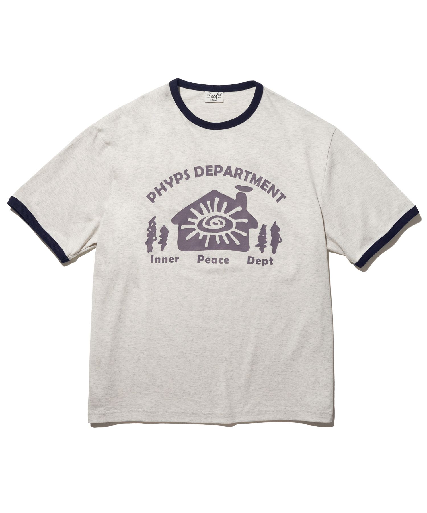 PHYPS ♥ Sunset House Short Sleeve T-Shirt/追跡付 MUSINSA | PHYPS Sunset House Short Sleeve T-Shirt_Oatmeal